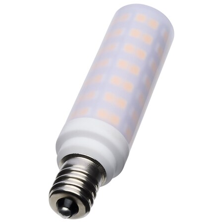 Satco 6.5 Watt T6 LED, Frost Finish, E12 Base, 3000K, 120V S12348